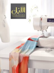 Leaf flower style with red,blue colors - Image 7