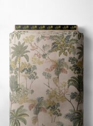 Palm nature style with green,brown colors