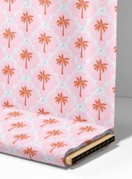 Palm flower style with pink, orange colors - Image 4