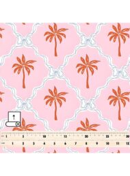 Palm flower style with pink, orange colors - Image 5