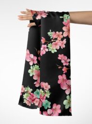 Bloom flower style with pink,green colors - Image 3