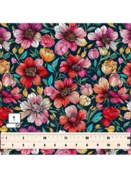 Petal flower style with red,pink colors - Image 5