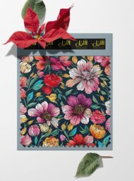 Petal flower style with red,pink colors - Image 6