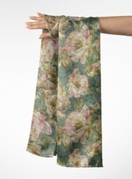 Petal flower style with pink,green colors - Image 3