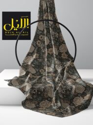 Leaf flower style with brown,green colors - Image 2