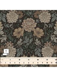 Leaf flower style with brown,green colors - Image 5