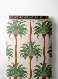 Palm nature style with green,brown colors