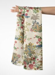 Leaf flower style with green,pink colors - Image 3