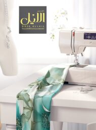 Bloom flower style with blue, white colors - Image 7