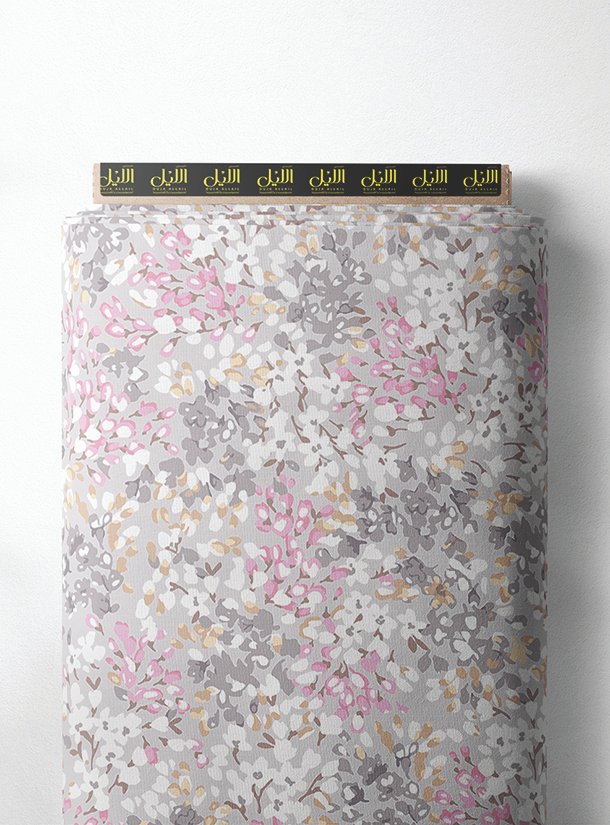 LAI01-1082_1-1.jpg Petal flower style with pink,grey colors - Image 1