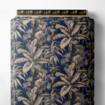 Palm nature style with brown,green colors