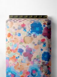 Color abstract style with blue,pink colors