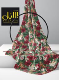 Lily flower style with red,green colors - Image 2