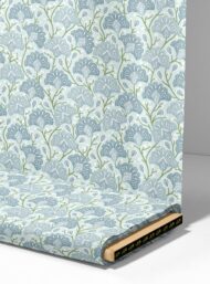 Bloom flower style with blue,green colors - Image 4