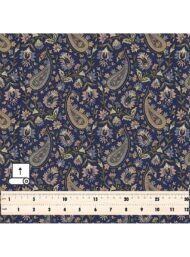 Paisley flower style with blue,pink colors - Image 5