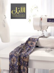 Paisley flower style with blue,pink colors - Image 7