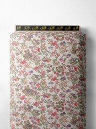 Bloom flower style with pink,green colors