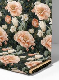 Bloom flower style with pink,white colors - Image 4