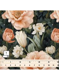 Bloom flower style with pink,white colors - Image 5