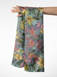 Bloom flower style with pink,yellow colors - Image 3