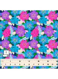 Blossom flower style with blue, pink colors - Image 5