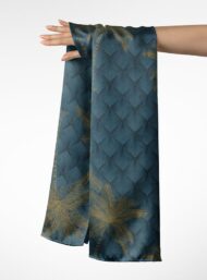 Palm nature style with blue,yellow colors - Image 3