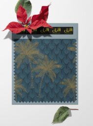 Palm nature style with blue,yellow colors - Image 6