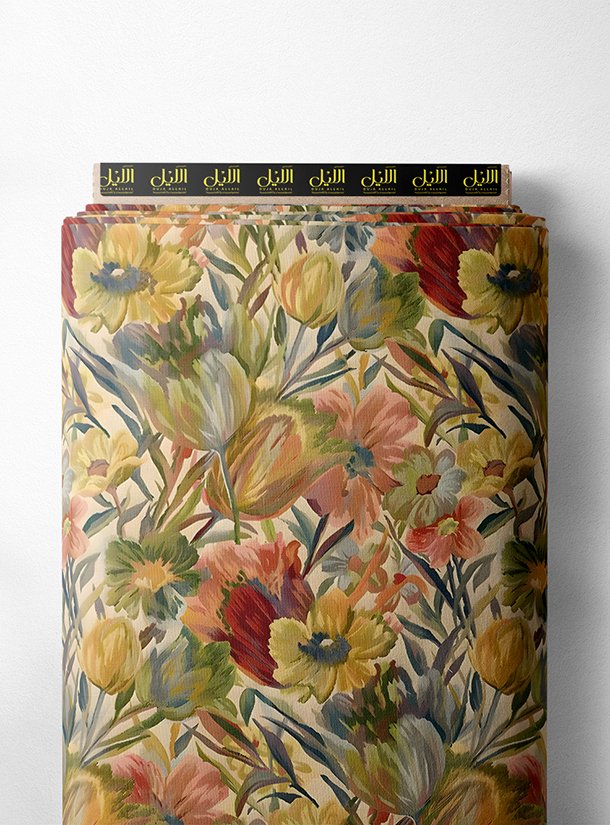 LAI01-1105_1-1.jpg Petal flower style with yellow,green colors - Image 1