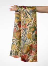 Petal flower style with yellow,green colors - Image 3