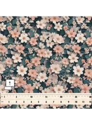 Bloom flower style with pink,white colors - Image 5