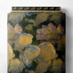 Rose flower style with yellow,pink colors