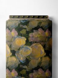 Rose flower style with yellow,pink colors