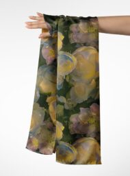 Rose flower style with yellow,pink colors - Image 3