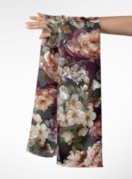 Petal flower style with pink,green colors - Image 3