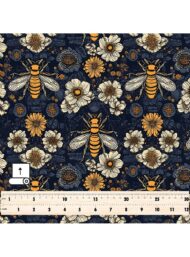 Bee flower style with yellow,white colors - Image 5