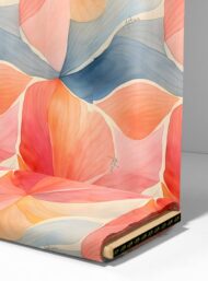 Petal flower style with pink,orange colors - Image 4