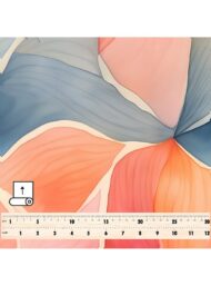 Petal flower style with pink,orange colors - Image 5