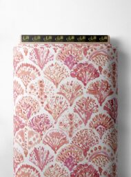 Bloom flower style with pink,red colors