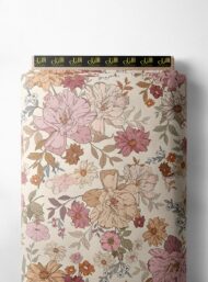 Petal flower style with pink,red colors