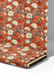 Blossom flower style with white,green colors - Image 4