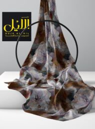 Petal flower style with brown,white colors - Image 2