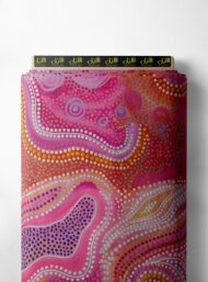 Circle others style with pink, orange colors