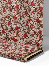 Bloom flower style with red,green colors - Image 4