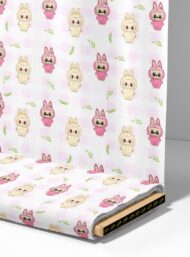 Bunny animal style with pink,white colors - Image 4