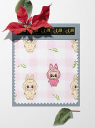 Bunny animal style with pink,white colors - Image 6
