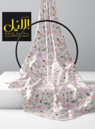 Petal flower style with pink,green colors - Image 2