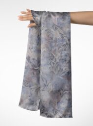 Bloom flower style with blue,white colors - Image 3