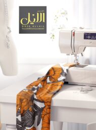 Petal flower style with orange,black colors - Image 7