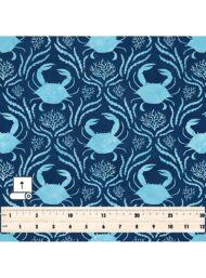 Crab ocean and sky style with blue colors - Image 5