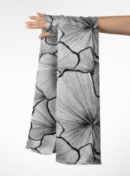 Petal flower style with black, white colors - Image 3